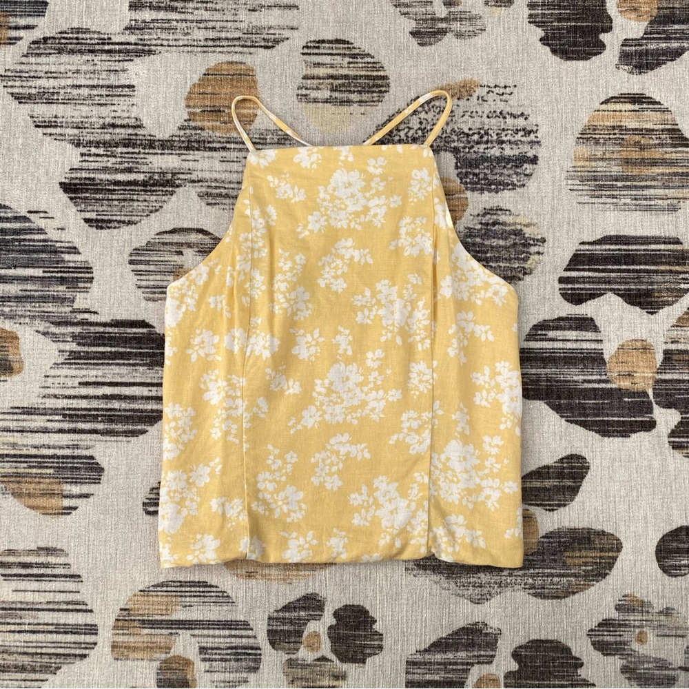 A&F linen tank